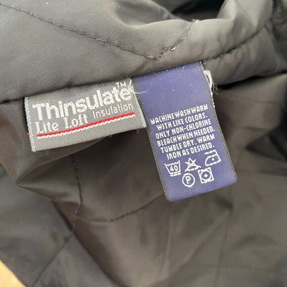 VINTAGE Eddie Bauer Ebtek Thinsulate Hooded Winter Snow Ski Jacket Rain Coat - Picture 7 of 11
